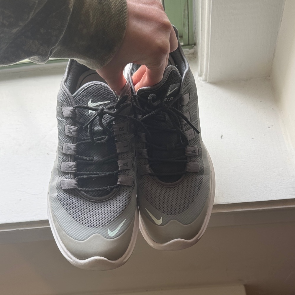 Women’s Nike Black and Gray Air Max Sneakers